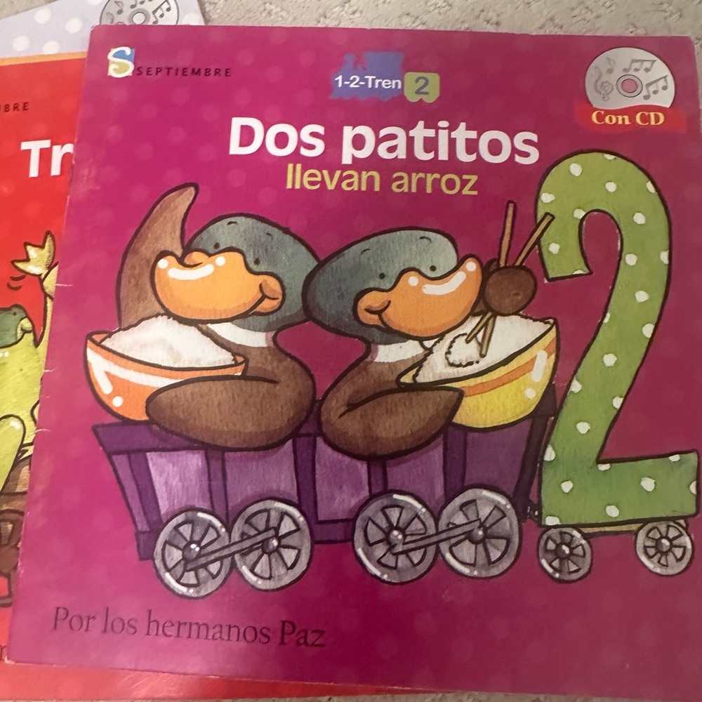 Spanish Books Learning Bundle for Kids W Audio Cd - Picture 7 of 12